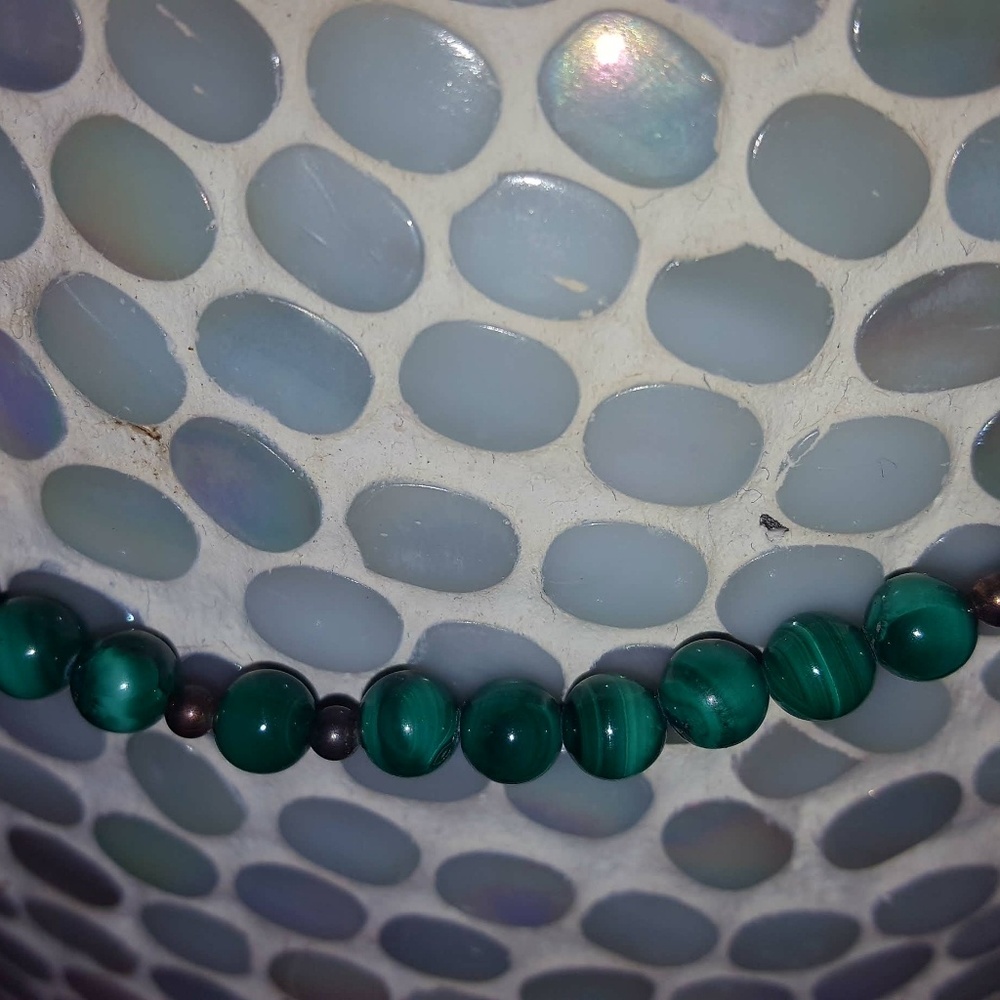 Malachite necklace